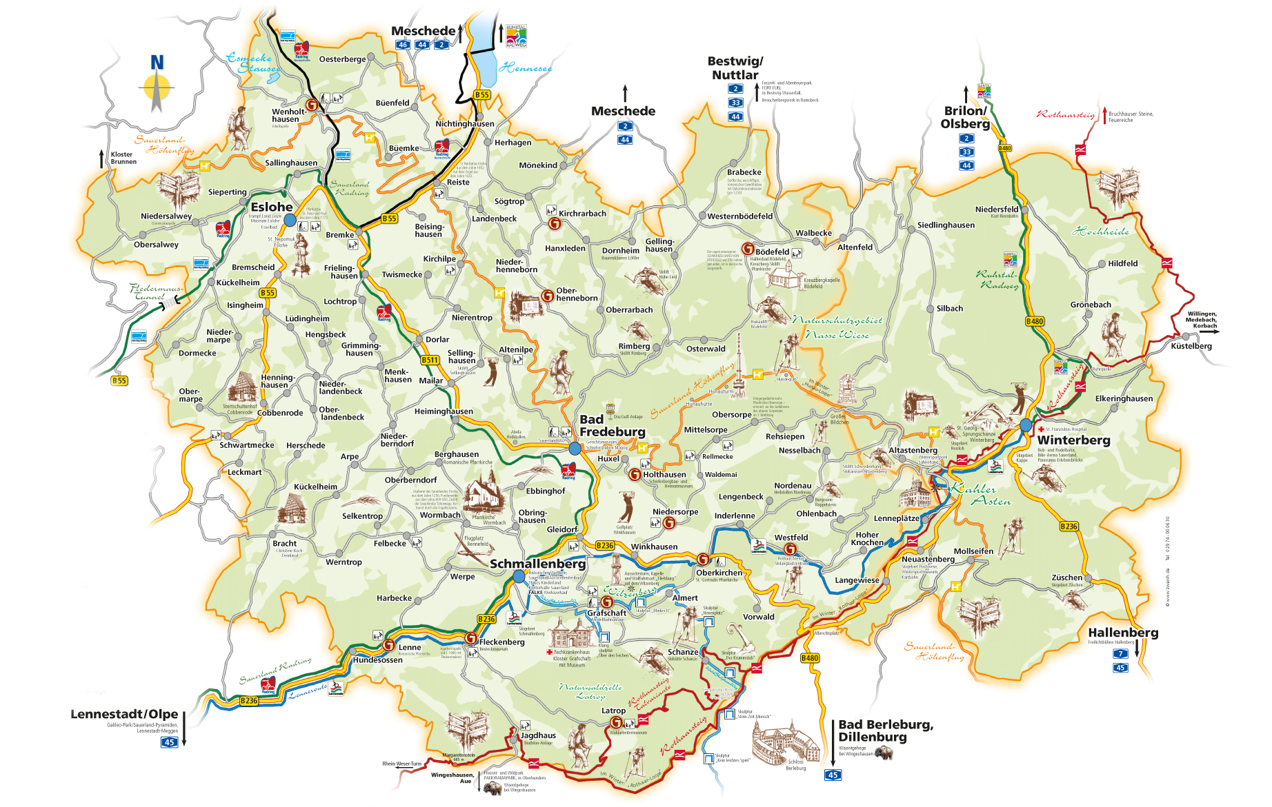 Heimat auf Zeit Schmallenberger Sauerland und der Ferienregion Eslohe