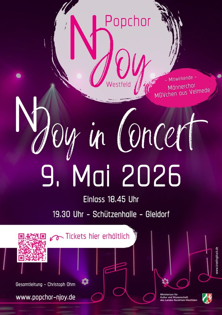 Popchor NJoy in Concerto 