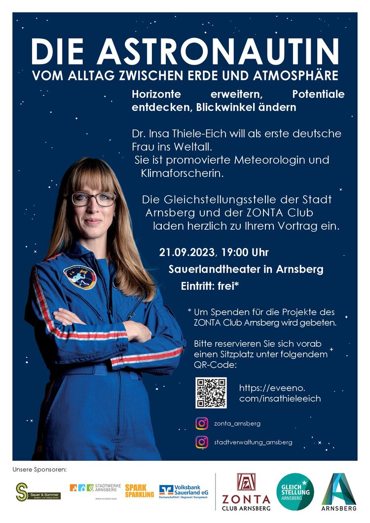 Plakat: Stadt Arnsberg - Gleichstellungsstelle