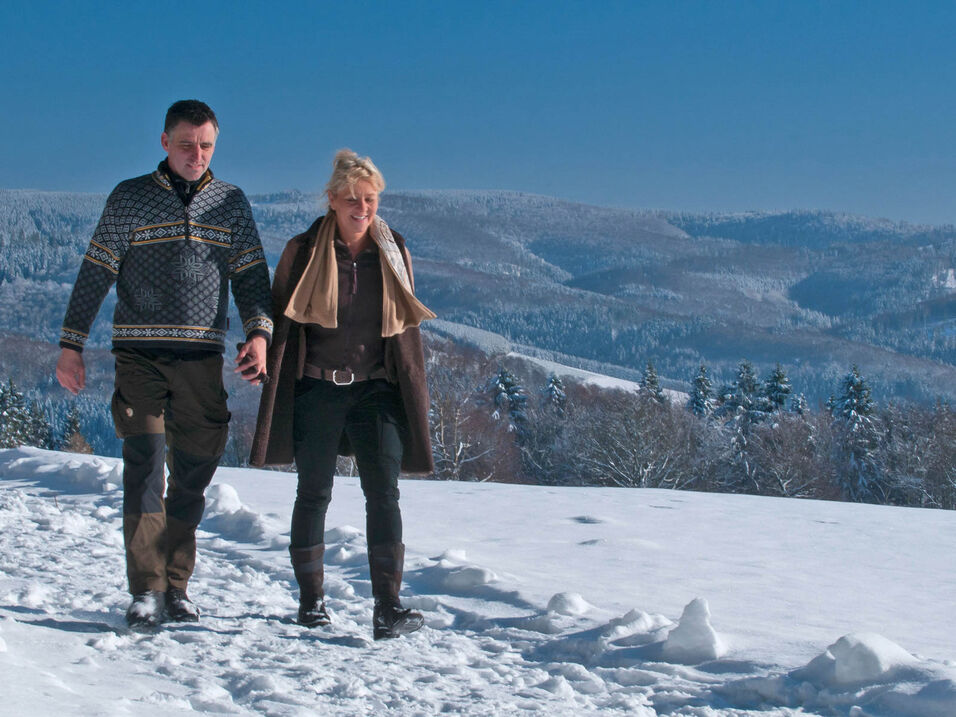 Winter hiking in the Schmallenberger Sauerland