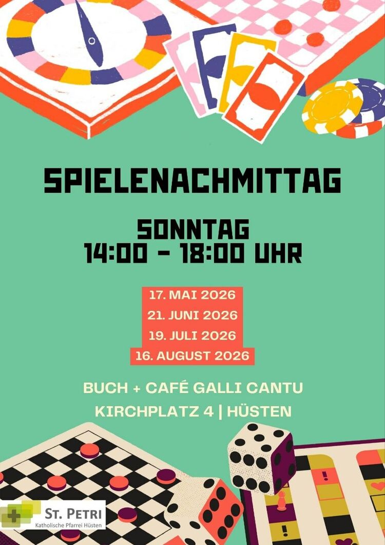 Spielenachmittag in Hüsten / Copyright: Buch + Café Galli Cantu