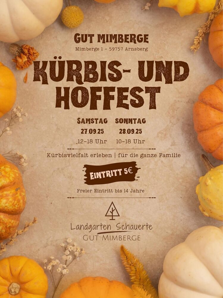 Kürbis- und Hoffest Gut Mimberge (CC BY-NC-ND 4.0)
