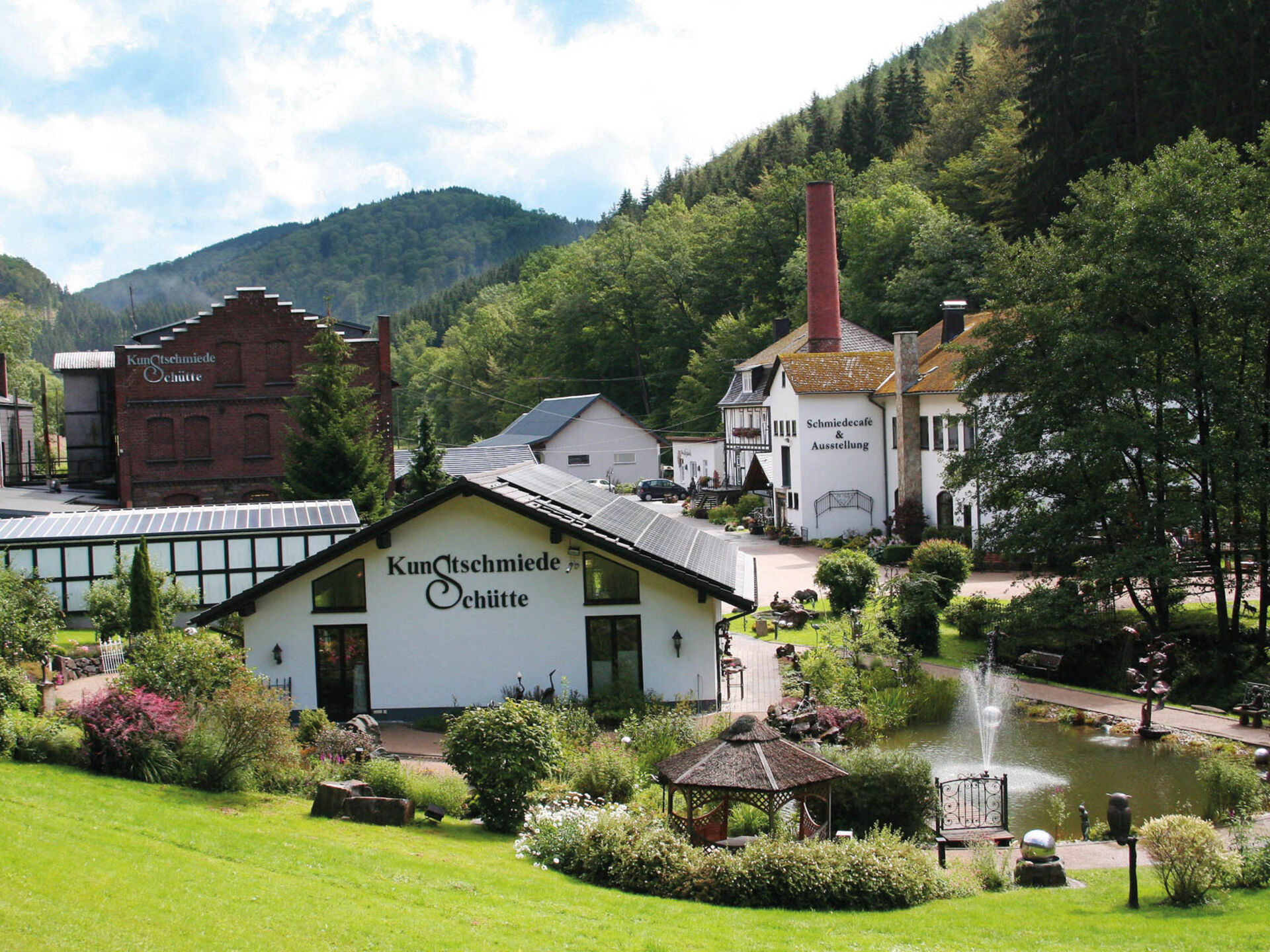 Schwarze Fabrik, Schütte in Oberkirchen