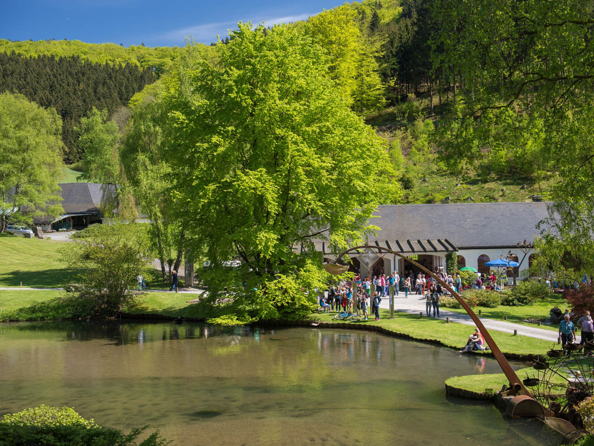 Galerie Klute und Skulpturenpark in Waldemai