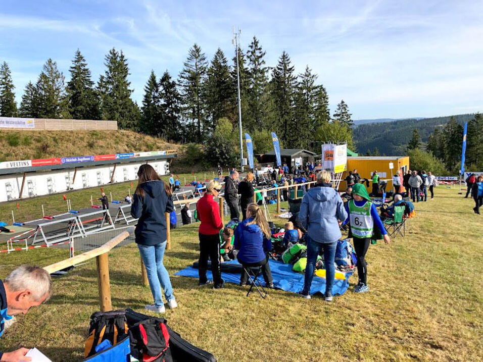 Sommerbiathlon in Schmallenberg-Jagdhaus