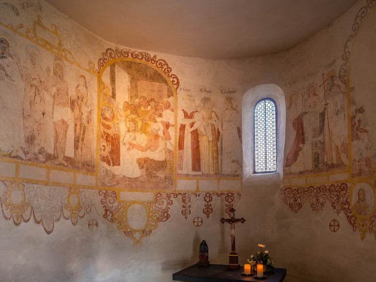 Beautiful Rochus chapel near Eslohe.