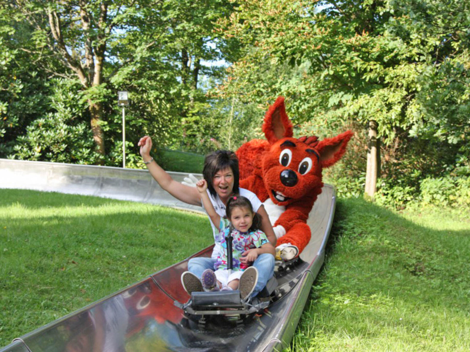 Sommerrodelbahn im Panorama Park in Kirchhundem im Sauerland