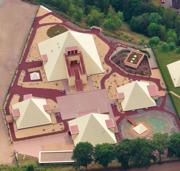 Luftaufnahme Galileopark Meggen