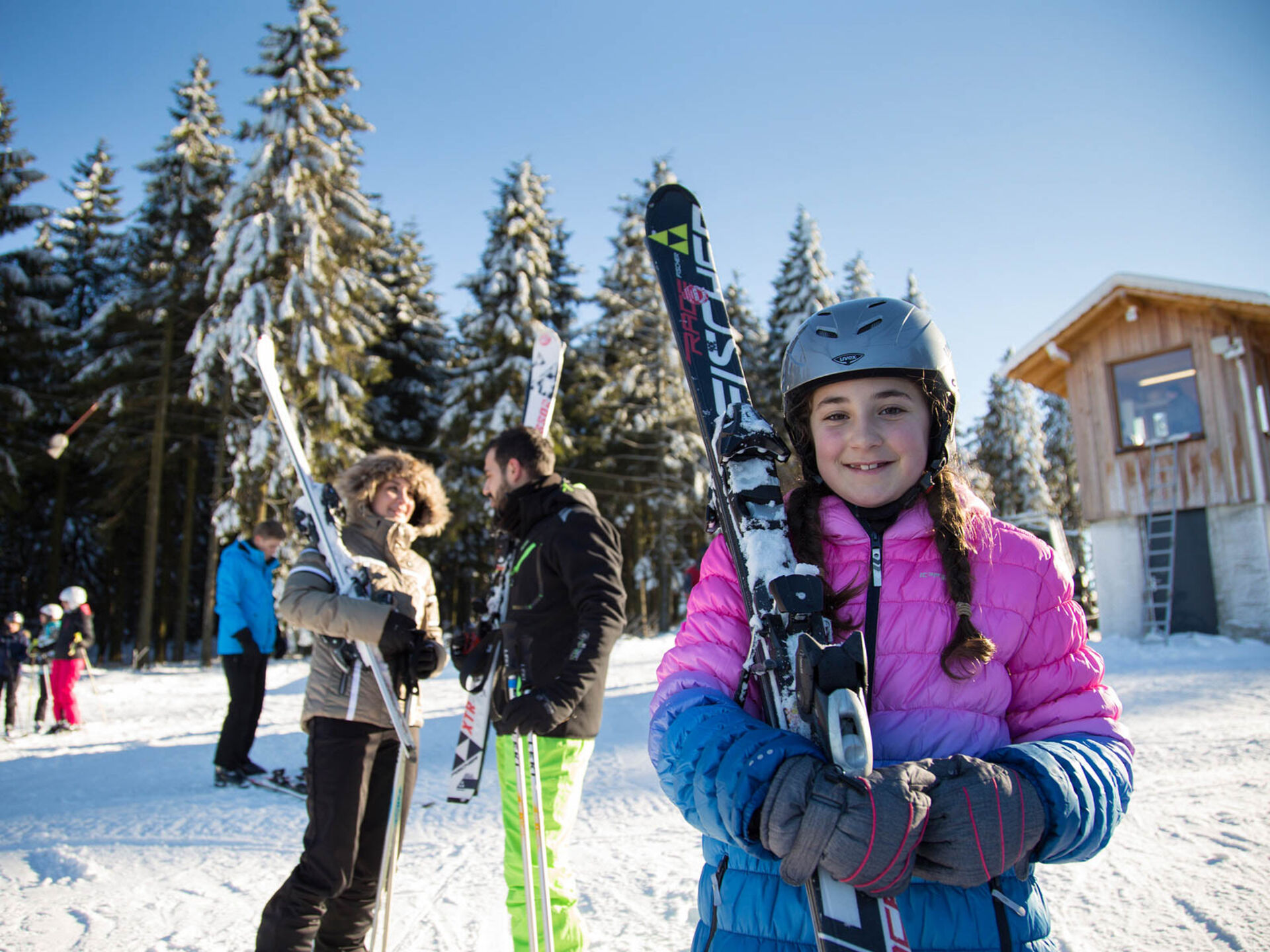 Winterurlaub mit der ganzen Familie - Skigebiet an der Hunau im Schmallenberger Sauerland