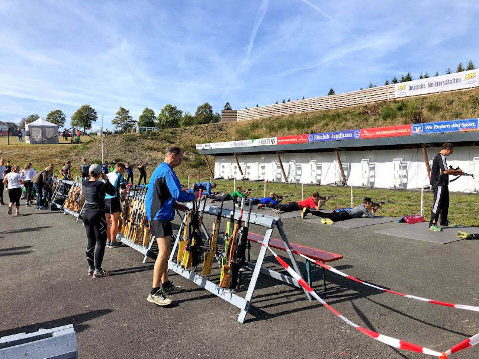 Sommerbiathlon in Schmallenberg-Jagdhaus