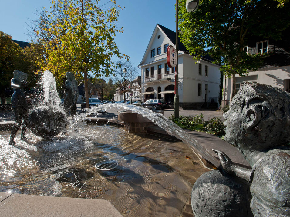 Brunnen im Ortskern von Eslohe