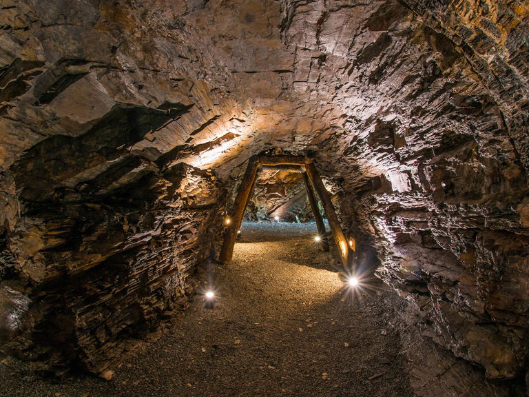 Historic rock cellar in Reiste in the Sauerland