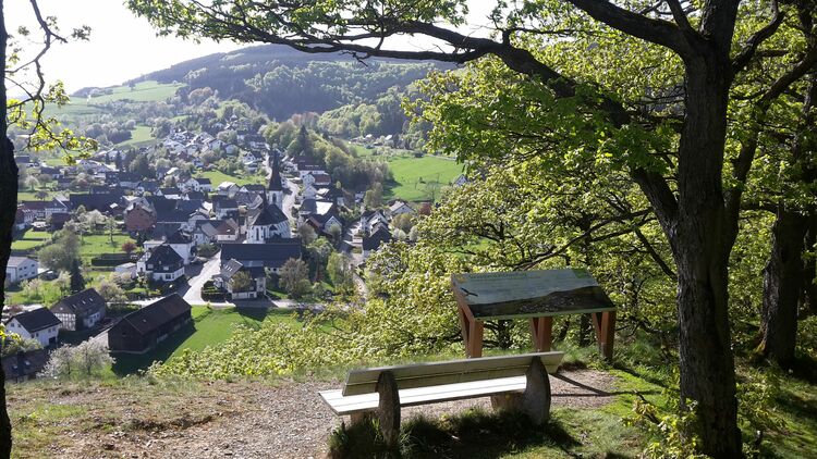 Blick auf Düdinghausen-Frese Horst
