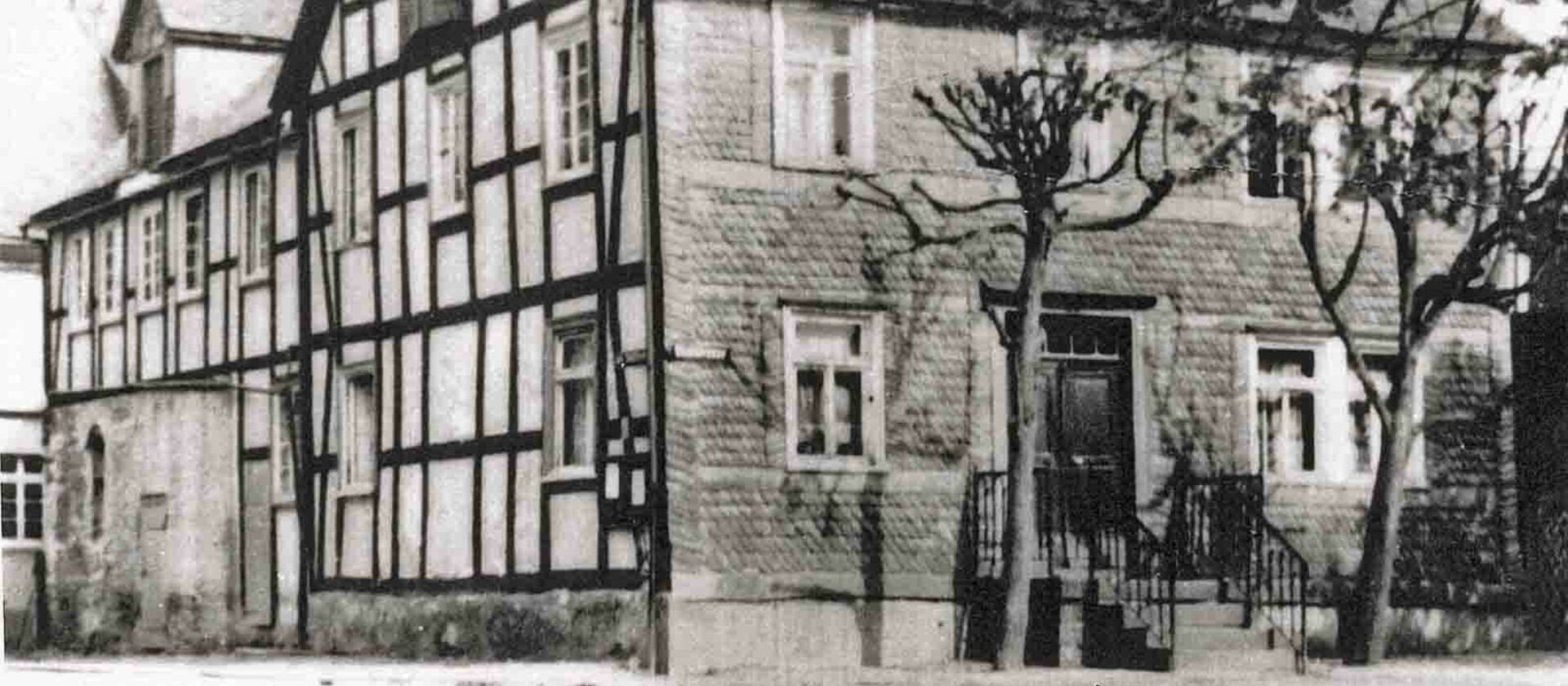 Historische Aufnahmen der Weststraße in Schmallenberg